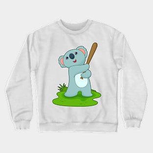 Koala Baseball Baseball bat Crewneck Sweatshirt